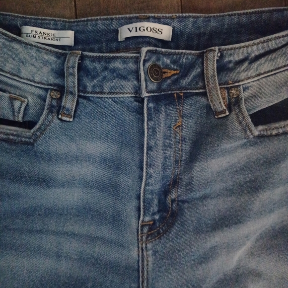 Vigoss Stylish Ripped Blue Jeans - Picture 3 of 10